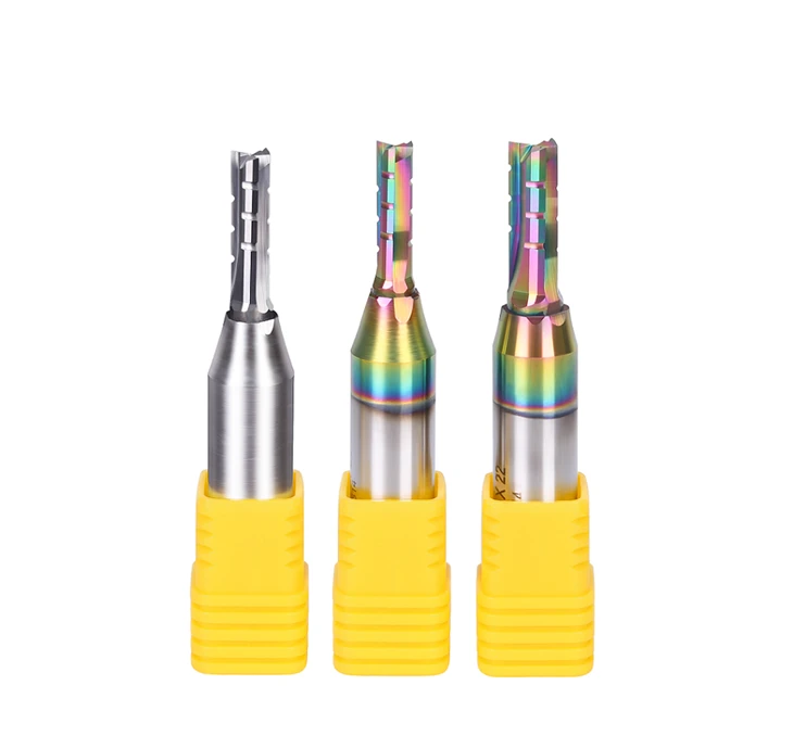 TCT 3 Flute Straight End Mill Coating